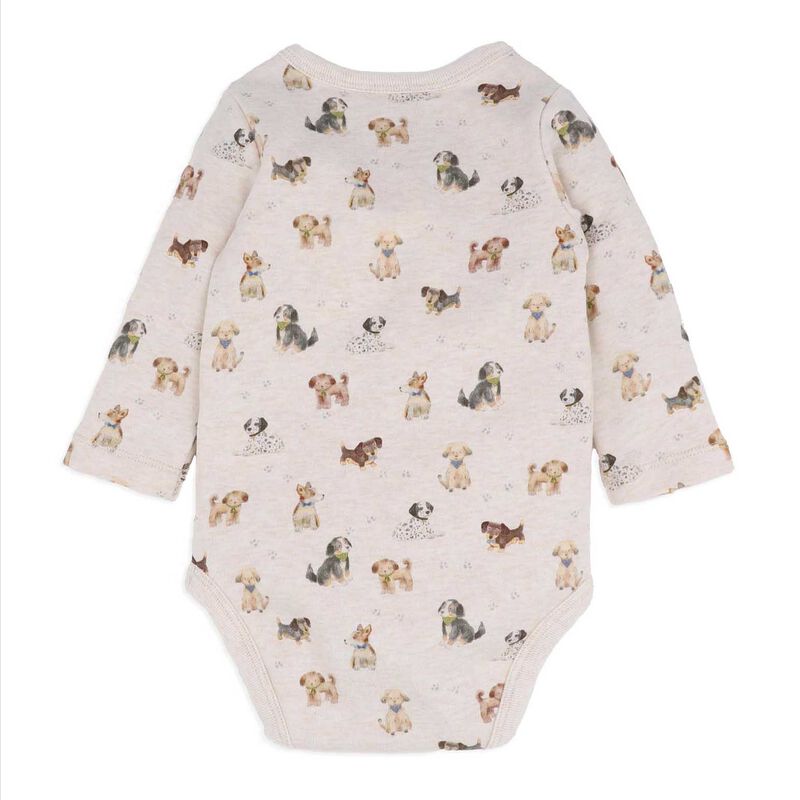 B&eacute;b&eacute; Otto Organic Ls Bodysuit image number 2